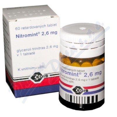 Nitromint 2.6mg tbl.ret.60x2.6mg