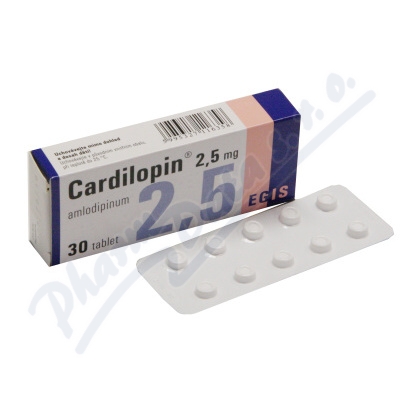 Cardilopin 2.5mg por.tbl.nob.30x2.5mg