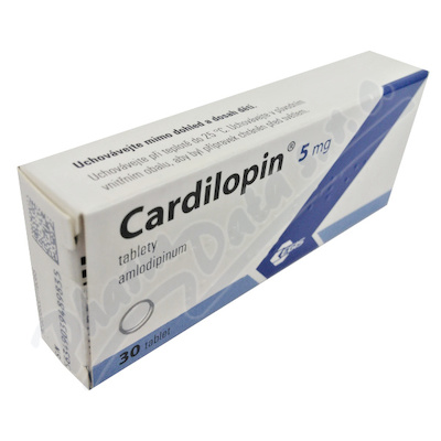 Cardilopin 5mg por.tbl.nob.30x5mg