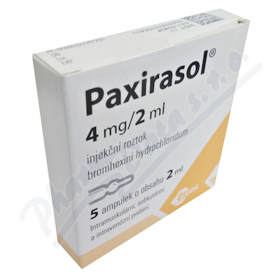 Paxirasol inj.5x2ml/4mg