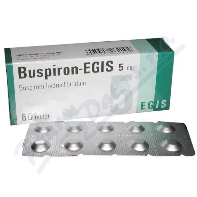 Buspiron-Egis 5mg tbl.60x5mg
