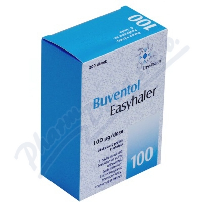 Buventol Easyhaler 100mcg/dose inh.dos.200x100RG