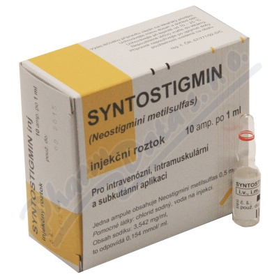Syntostigmin inj.10x1ml/0.5mg