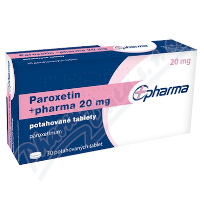 Paroxetin +pharma 20mg tbl.flm.30