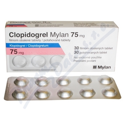 Clopidogrel Mylan 75mg por.tbl.flm.30x75mg