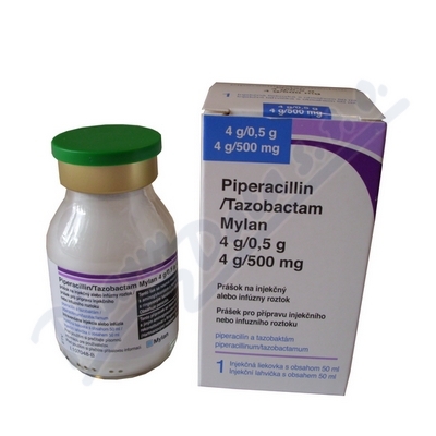 Piperacillin/Tazobactam Mylan 4g/500mg sol.1x50ml