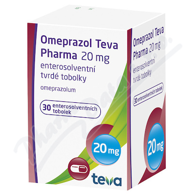 Omeprazol Teva Pharma 20mg por.cps.etd.30x20mg