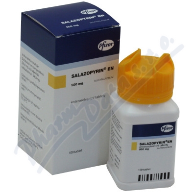 Salazopyrin EN 500mg tbl.ent.100