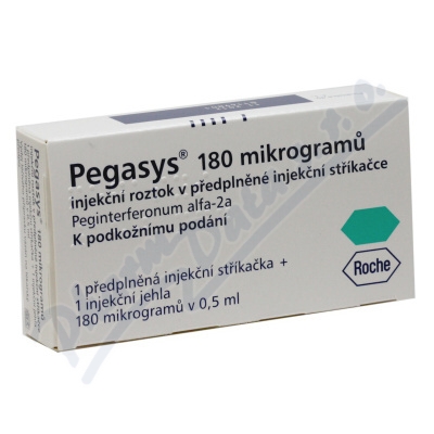 Pegasys 180mcg/0.5ml inj.sol.1x0.5ml