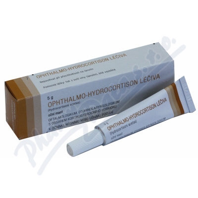Ophthalmo-Hydrocortison ung.opht.1x5g/25mg Léčiva