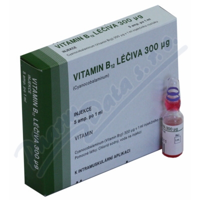 Vitamin B12 300mcg inj.sol.5x1ml