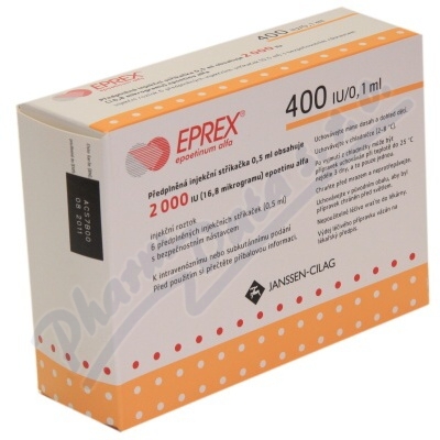 Eprex 400IU/0.1ml inj.sol.6x0.5ml/2KU