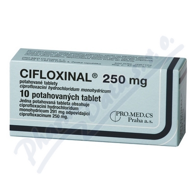 Cifloxinal tbl.obd.10x250mg