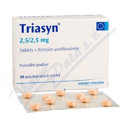 Triasyn 2.5/2.5mg por.tbl.ret.30