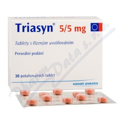Triasyn 5/5mg por.tbl.ret.30