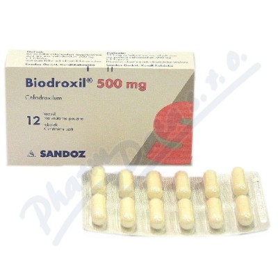 Biodroxil cps.12x500mg