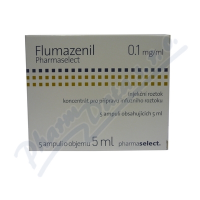 Flumazenil Pharmasel. 0.1mg/ml inj.sol.5x5ml/0.5mg