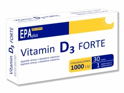 Vitamin D3 FORTE 1000 I.U. EPA plus tbl.30