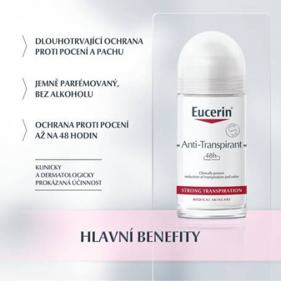 Eucerin kuličkový antiperspirant 50ml