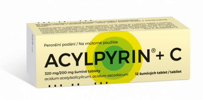 Acylpyrin + C 320mg/200mg tbl.eff. 12