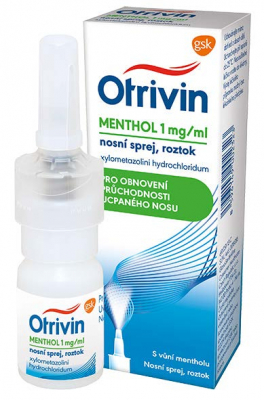 Otrivin Menthol 1mg/ml nas.spr.sol.1x10ml