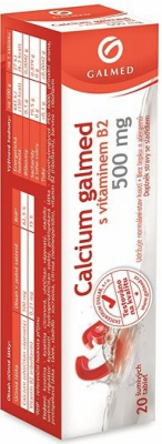 Calcium 500mg eff.tbl.20x500mg Galmed