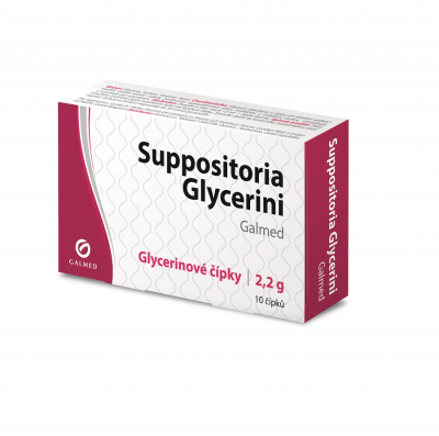 Suppositoria Glycerini čípky 10x2.2g Galmed