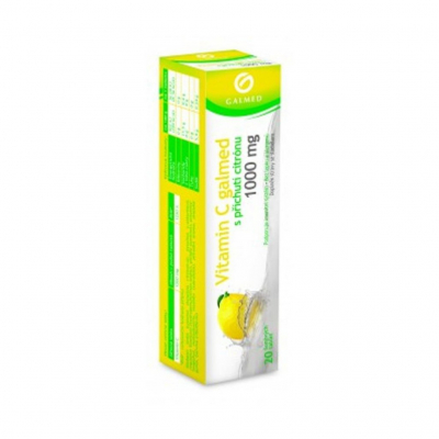 Vitamin C 1000mg citron eff.tbl.20 Galmed