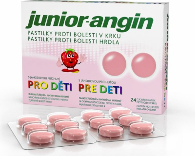 Junior-angin pro děti pastilky 24