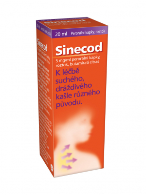 Sinecod 0.5% por.gtt.sol. 1x20ml CZ