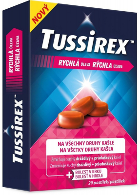 Tussirex pastilky proti kašli past.20