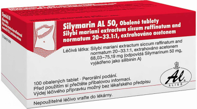 Silymarin AL 50mg tbl.obd.100