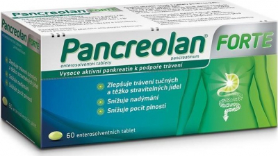 Pancreolan FORTE 6000U tbl.ent.60