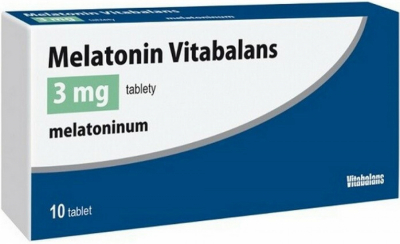 Melatonin Vitabalans 3mg tbl.nob.10