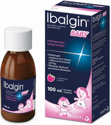 Ibalgin Baby 20mg/ml por.sus.100ml