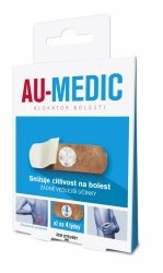 Au-Medic blokátor bolesti náplasti (crystal tape) 4 ks