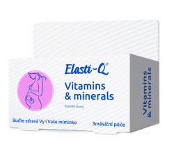 Elasti-Q Vitamins & Minerals s post.uvolňov.tbl.90