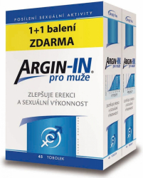 Argin-IN pro muže tob.45 + Argin-IN tob.45 zdarma