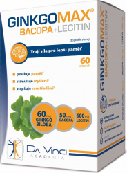 GinkgoMAX+Bacopa+Lecitin DaVinciAcademia tob.60