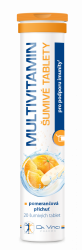 Multivitamin Da Vinci Pharma pomeranč eff.tbl.20