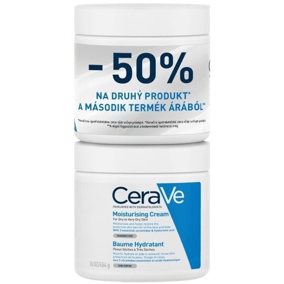 Cerave hydratační krém duo 2x454g