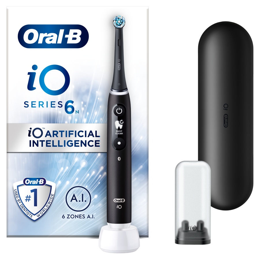 Oral-B iO Series 6 elektrický zubní kartáček Black Onyx
