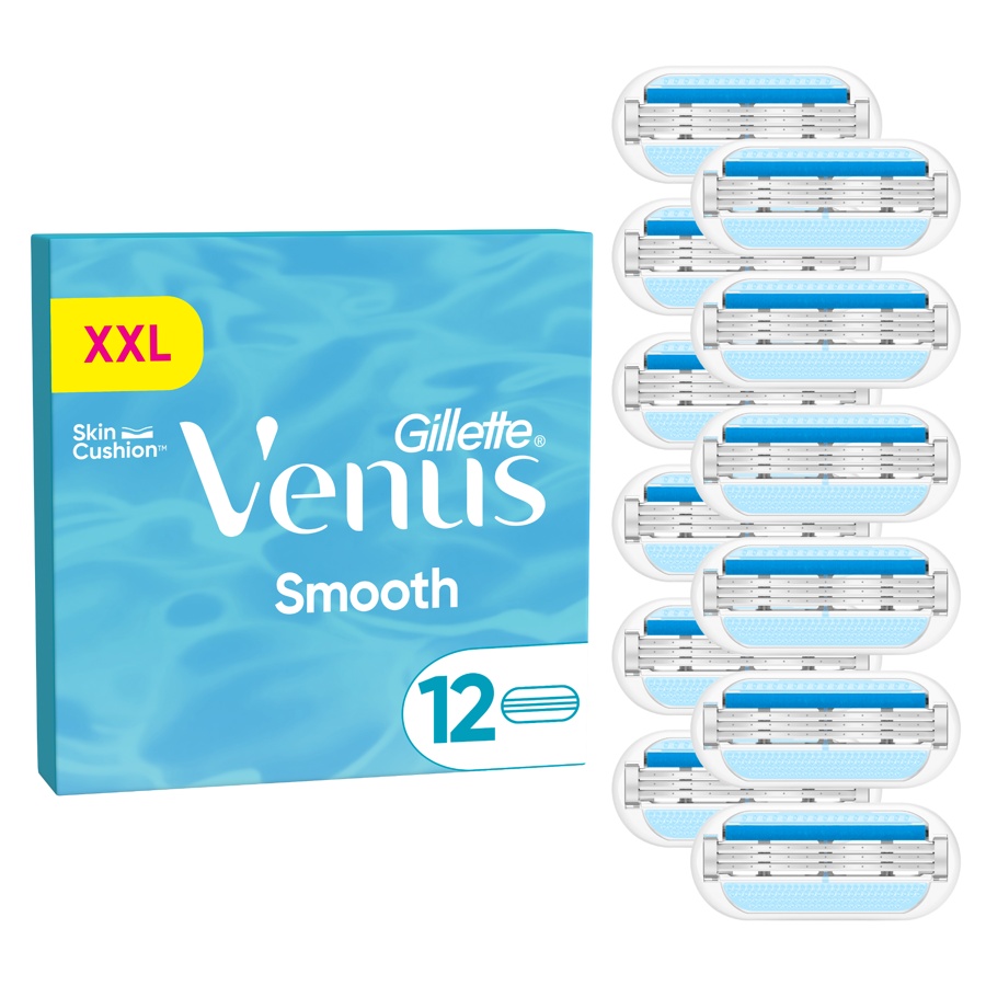 Gillette Venus Smooth náhradní hlavice XXL 12ks