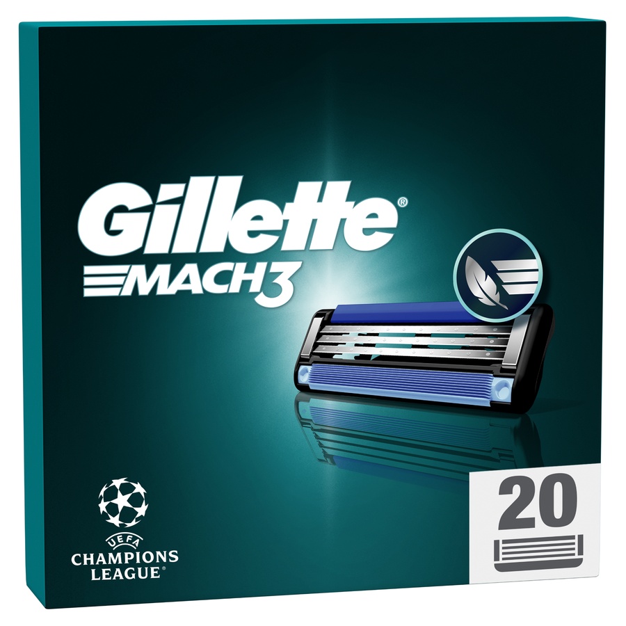 Gillette Mach3 náhradní hlavice 20ks