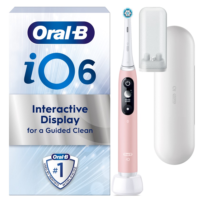 Oral-B iO Series 6 Pink elektrický kartáček