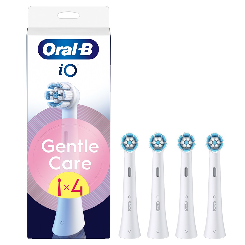 Oral-B iO Gentle Care White kartáčkové hlavice 4ks