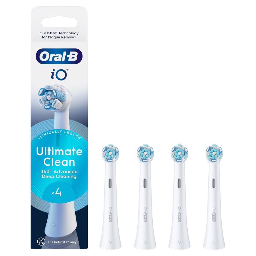 Oral-B iO Ultimate Clean White kartáčkové hlavice 4ks