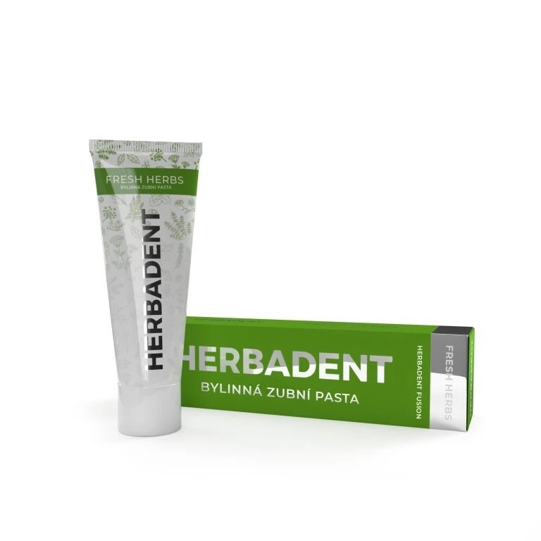 Herbadent Bylinná zubní pasta fresh herbs 75g