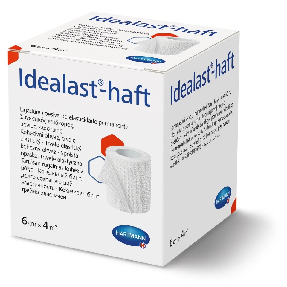 Idealast-haft elastické samolepící obinadlo 6cmx4m 1ks
