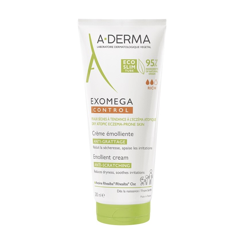 A-derma Exomega Control Emolienční krém 200 ml
